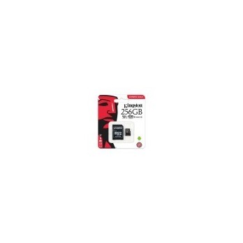 KINGSTON MICRO SD MEMORY CARD SDHC 256 GB CLASSE 10