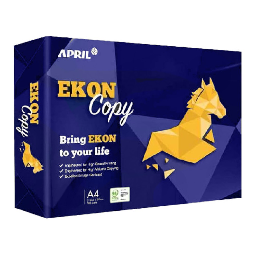 CARTA A4 EKON BLU 500FF