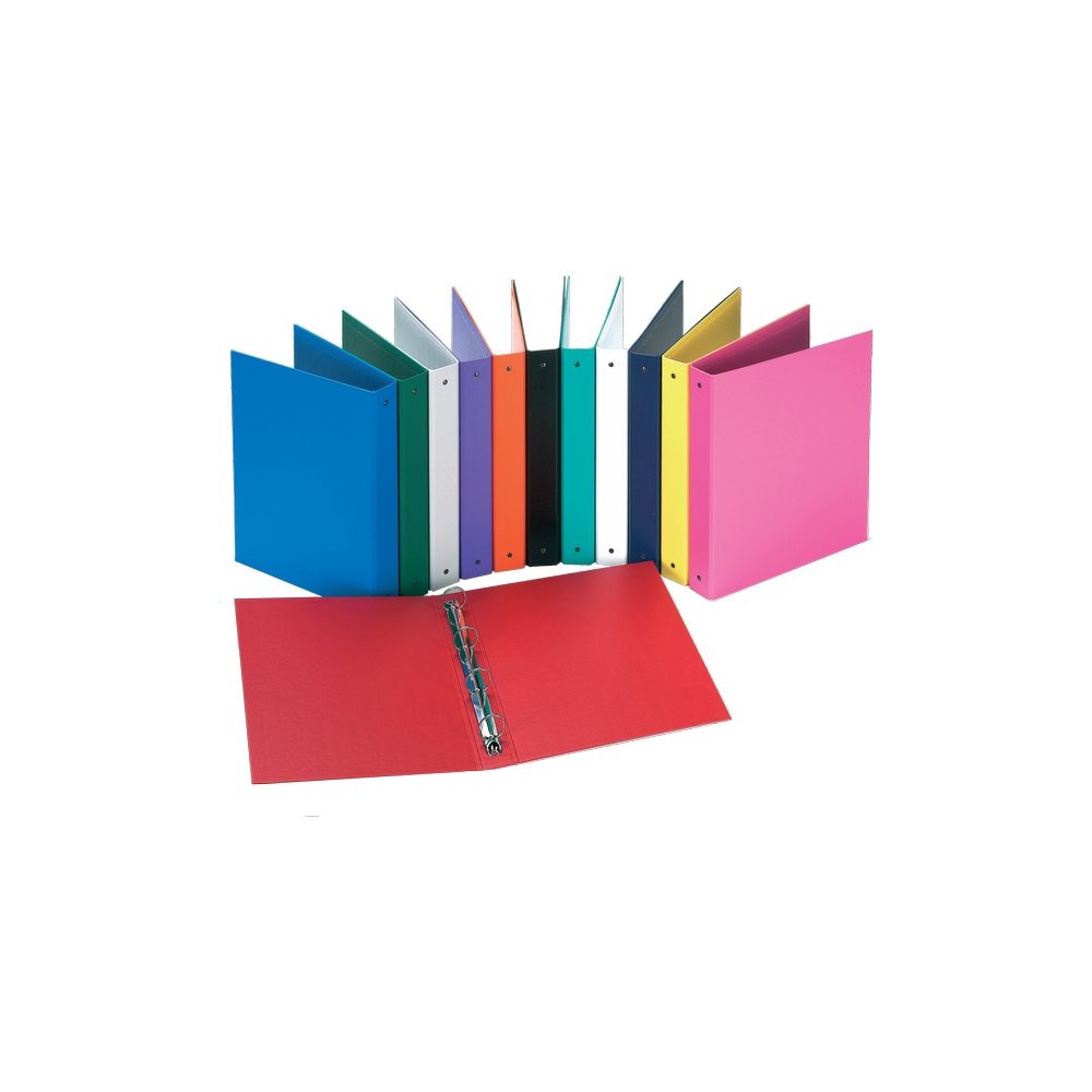 CARTELLA MONOCOLORE 4 ANELLI COLORI ASSORTITI