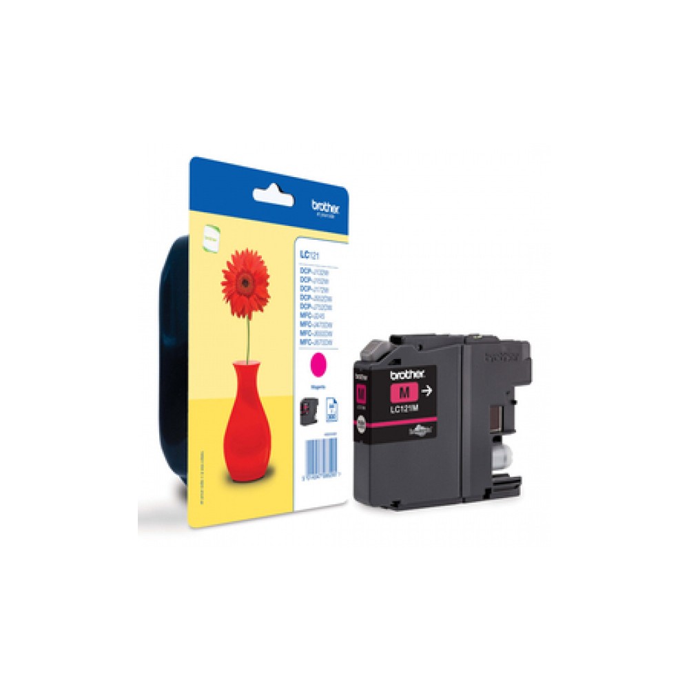 CARTUCCIA BROTHER LC 121 MG ORIGINALE LC121 300COPIE