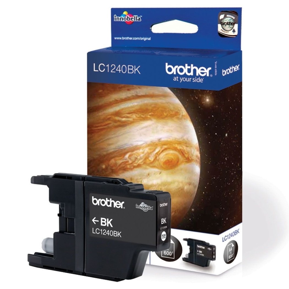 CARTUCCIA BROTHER LC1240 Black ORIGINALE 600 pagine