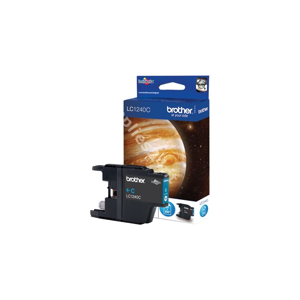 CARTUCCIA BROTHER LC1240 Cyan ORIGINALE 600Copie
