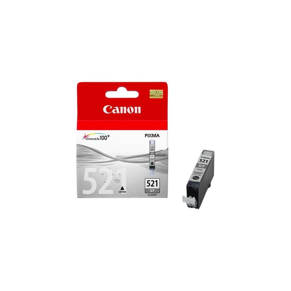 CARTUCCIA CANON CLI 521 GRIGIO ORIGINALE 2937B001