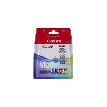 CARTUCCIA CANON CLI 521 MULTIPACK 2934B010 ORIGINALE