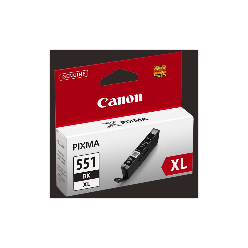 CARTUCCIA CANON CLI 551XL Black ORIGINALE 11ML 6443B001
