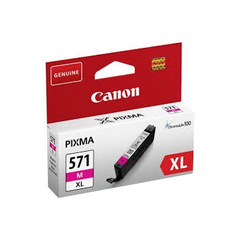 CARTUCCIA CANON CLI 571 XL MAGENTA 0333C001 ORIGINALE