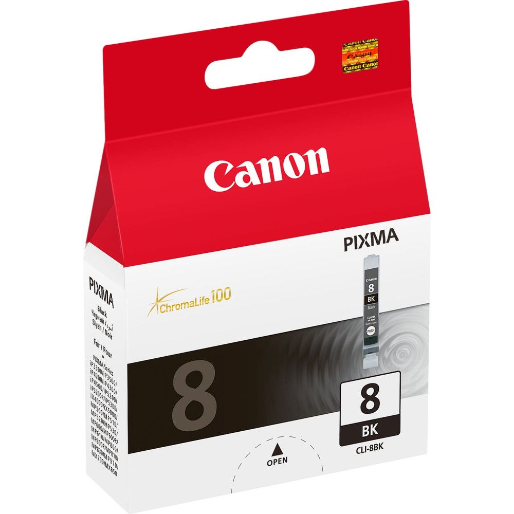 CARTUCCIA CANON CLI 8 NERO ORIGINALE 0620B001