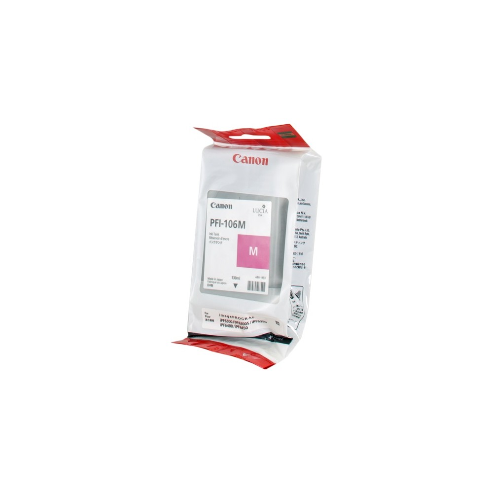 CARTUCCIA CANON PFI 106 MAGENTA 130ML ORIGINALE