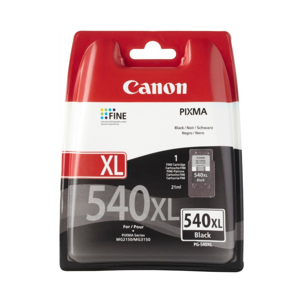 CARTUCCIA CANON PG 540XL BK ORIGINALE 21ml 601 pagine alta capacità 5222B005