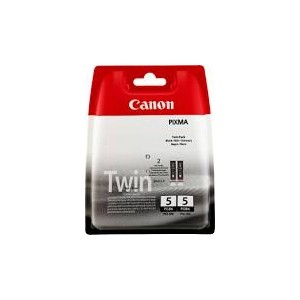 CARTUCCIA CANON PGI 5 NERO TWINPACK ORIGINALE 0628B025
