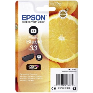 CARTUCCIA EPSON T3331 NERO ORIGINALE C13T33414012