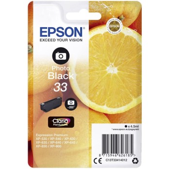 CARTUCCIA EPSON T3331 NERO ORIGINALE C13T33414012