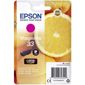 CARTUCCIA EPSON T3343 MAGENTA ORIGINALE C13T33434012