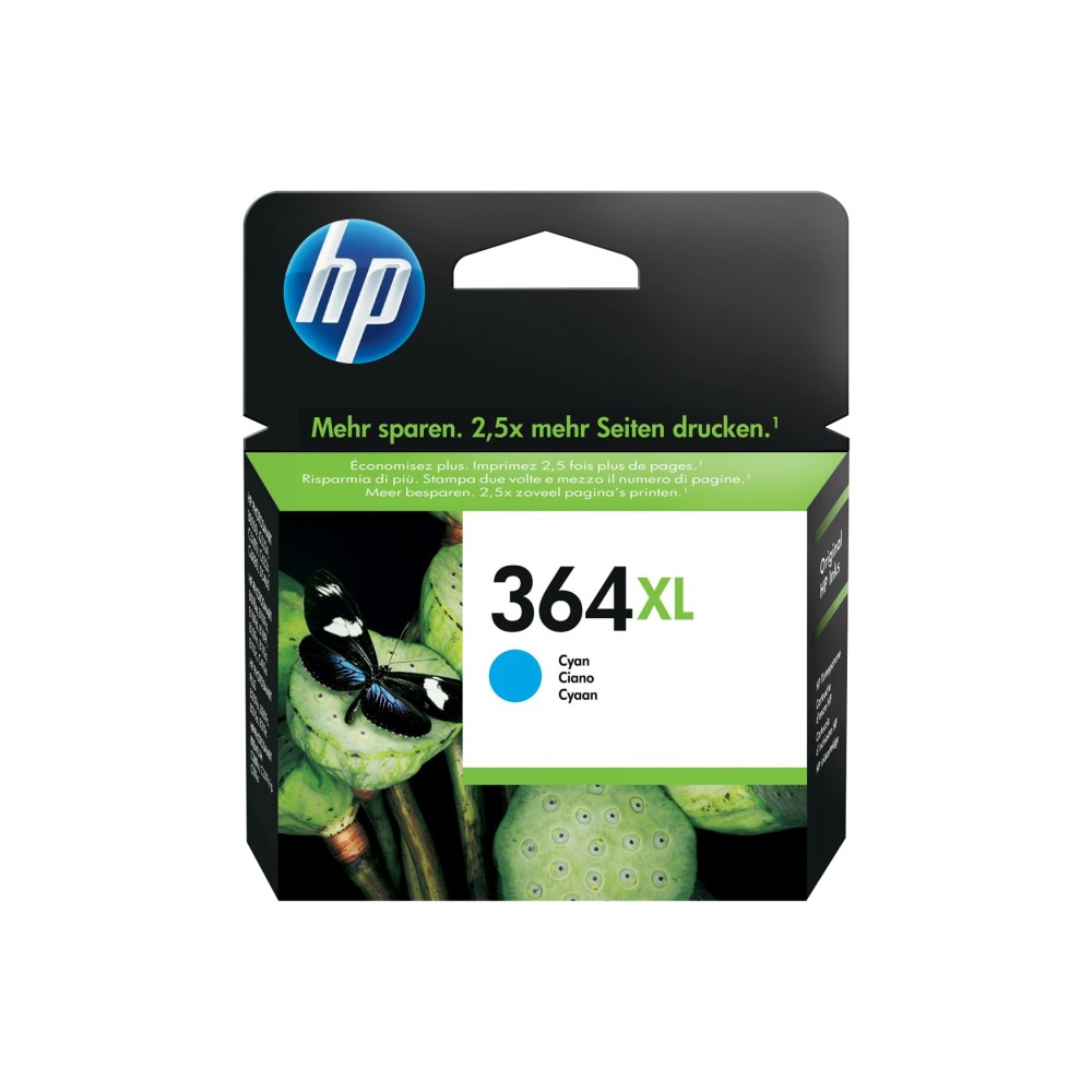 CARTUCCIA HP 364XL CYAN ORIGINALE CB323EE