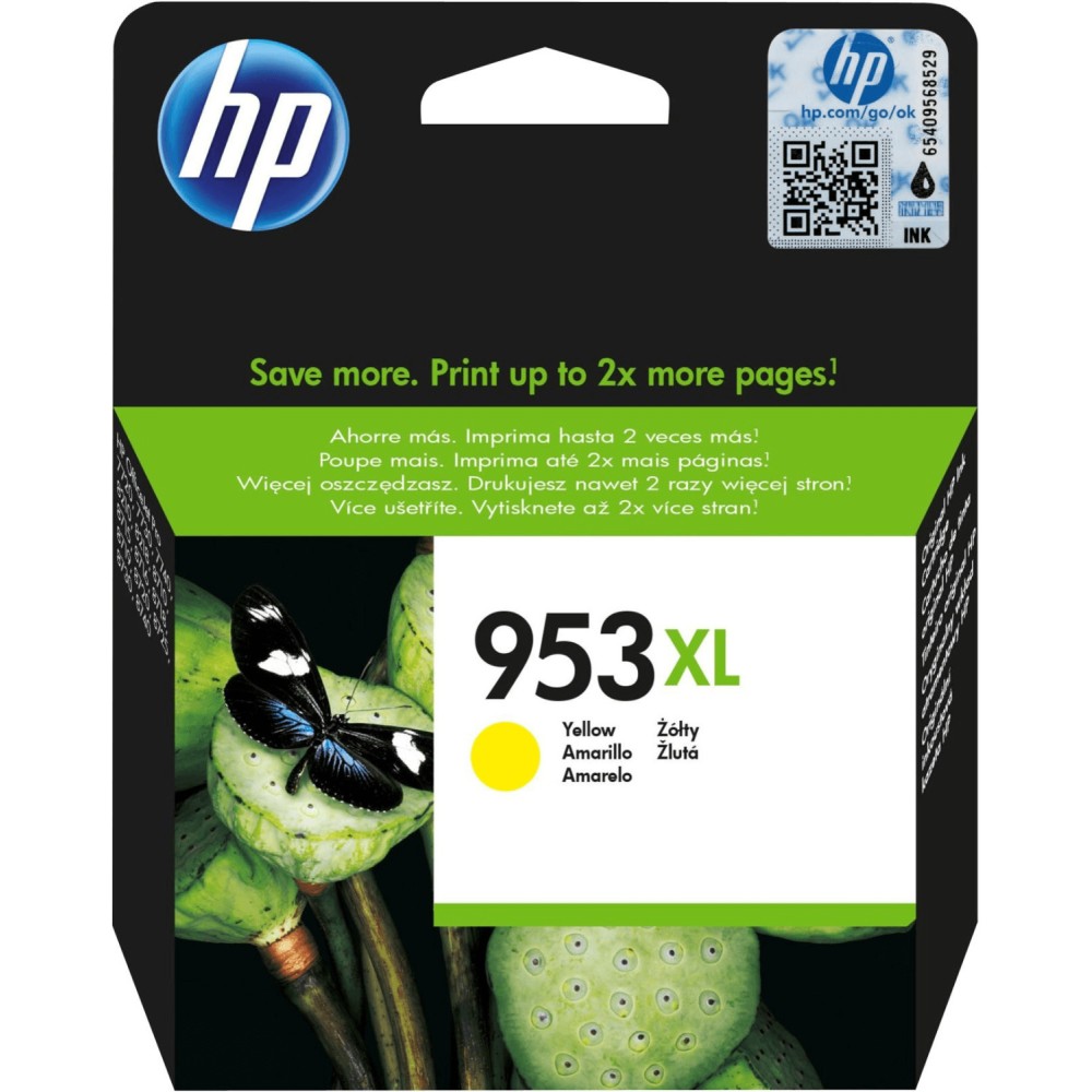 CARTUCCIA HP 953 XL YELLOW ORIGINALE F6U18AE
