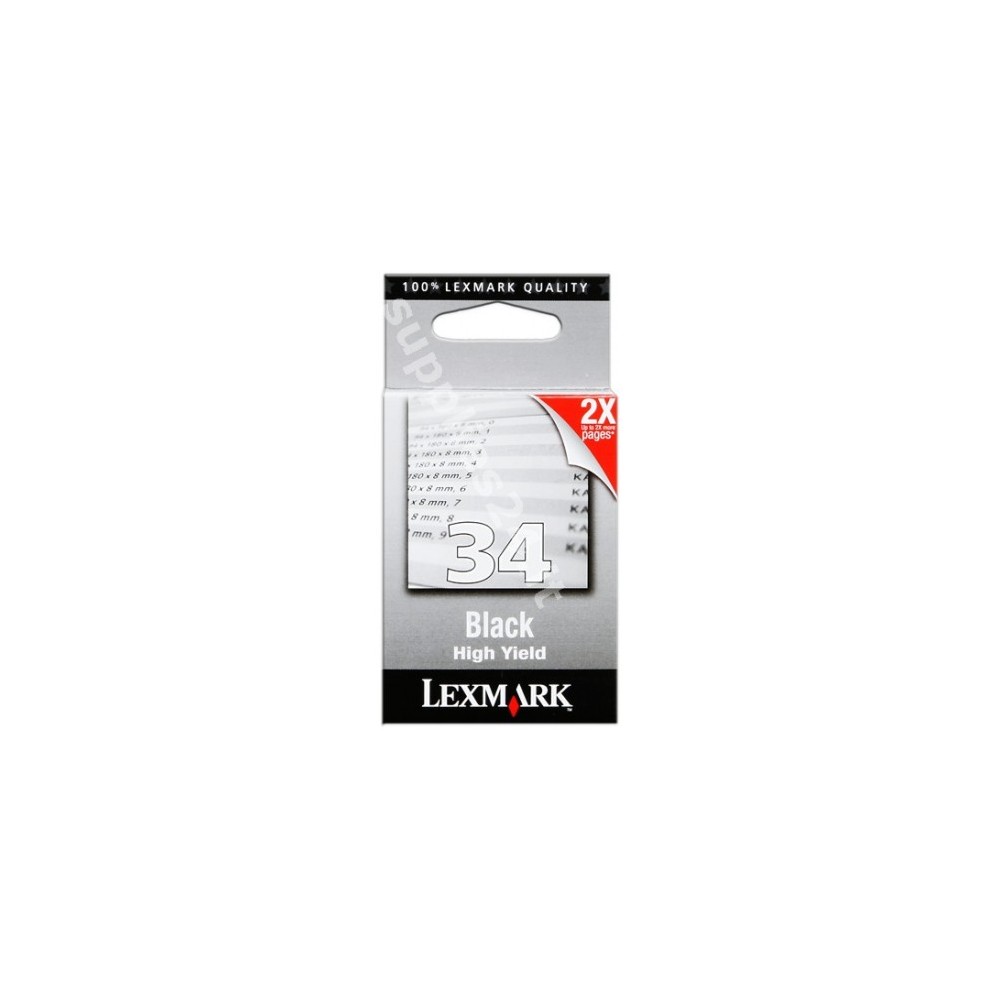 CARTUCCIA LEXMARK 18C0034E 34 NERO ORIGINALE