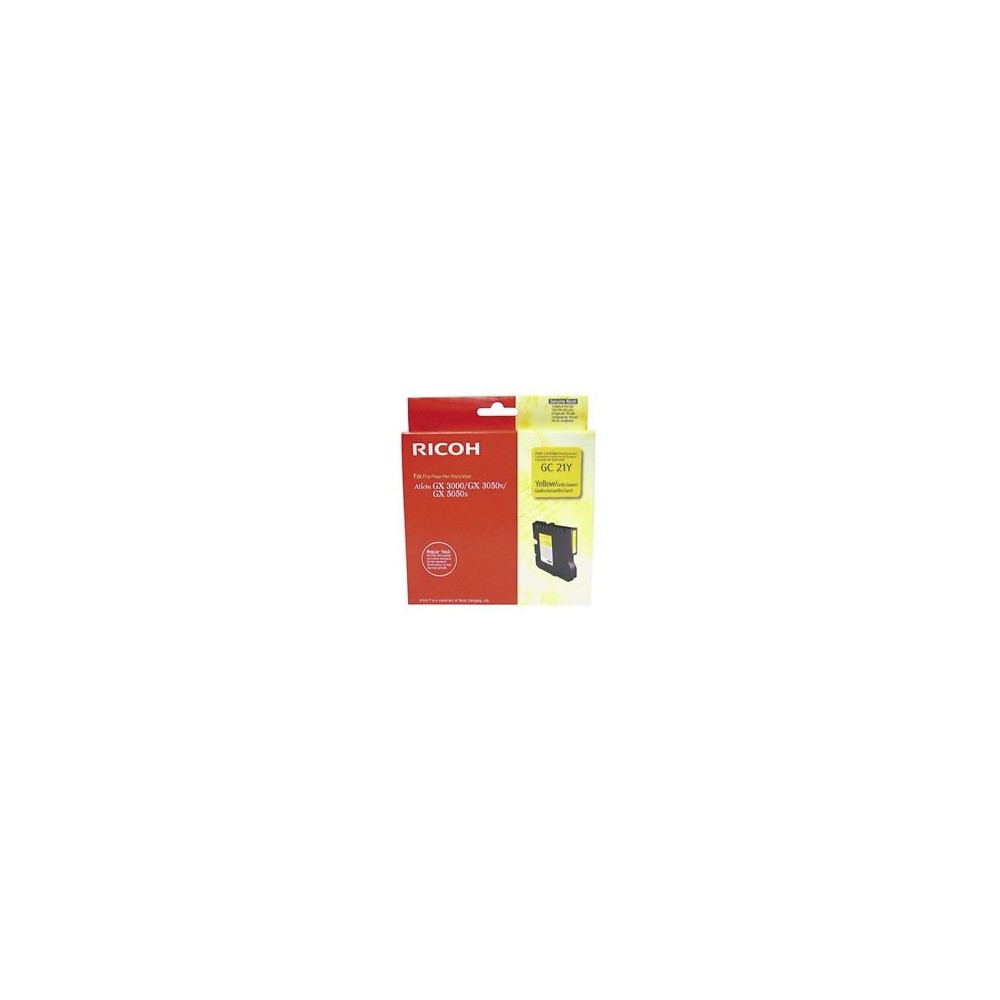 CARTUCCIA RICOH 405535 405543 GC21Y GIALLO 1000PAGINE ORIGINALE