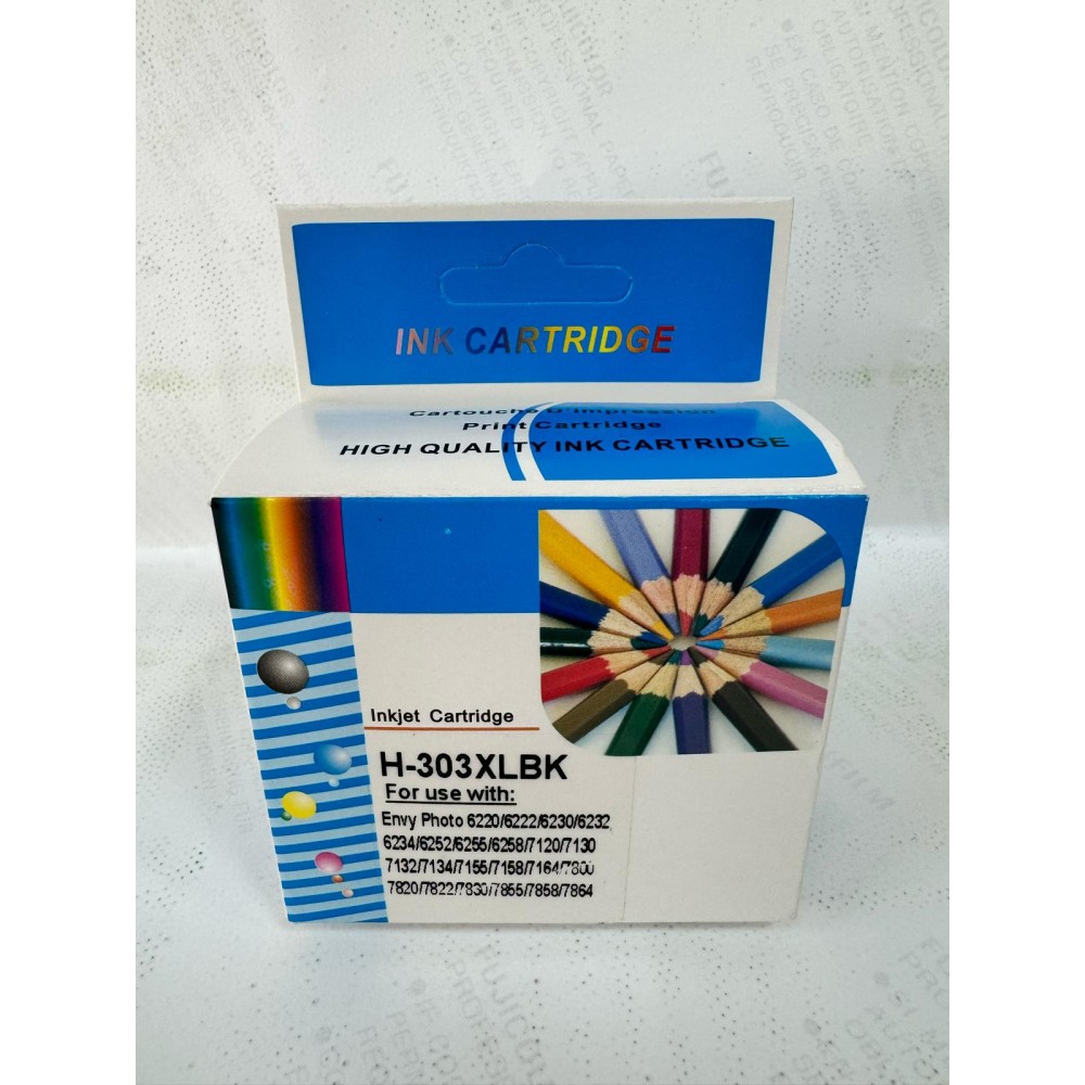CARTUCCIA X HP 303 XL BK COMPATIBILE