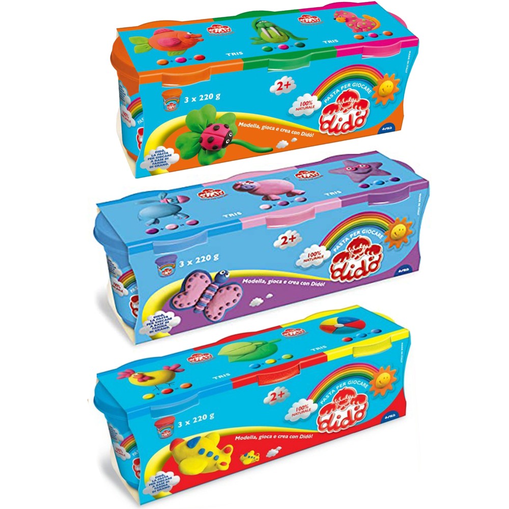 DIDO 3 x 220GR  COLORI ASSORTITI
