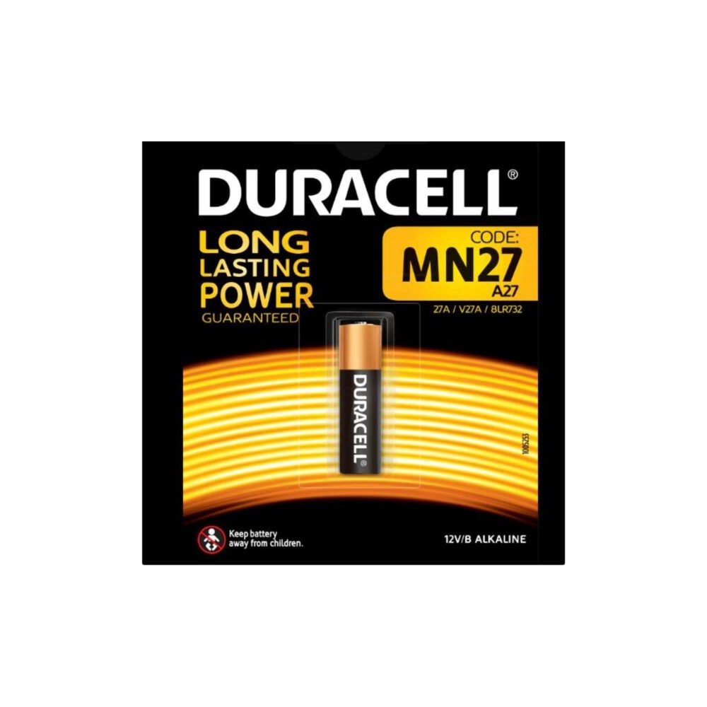DURACELL ALKALINE MN27 (12V) BL 1