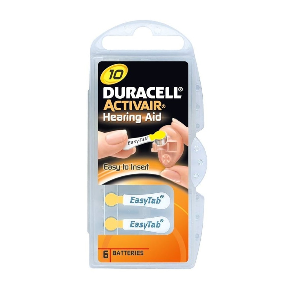 DURACELL Hearing Aid Activair DA 10 BL6