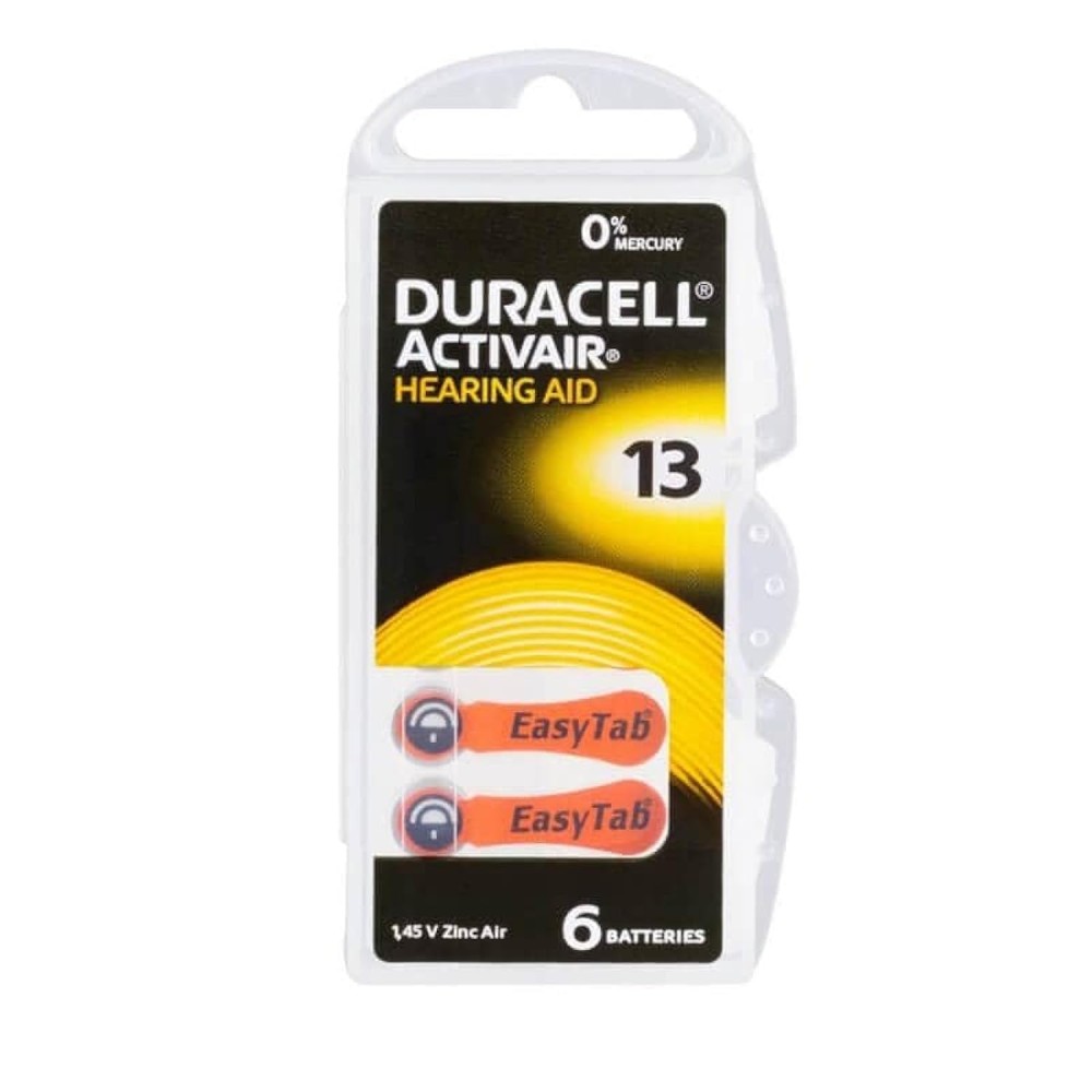 DURACELL Hearing Aid Activair DA 13 BL6