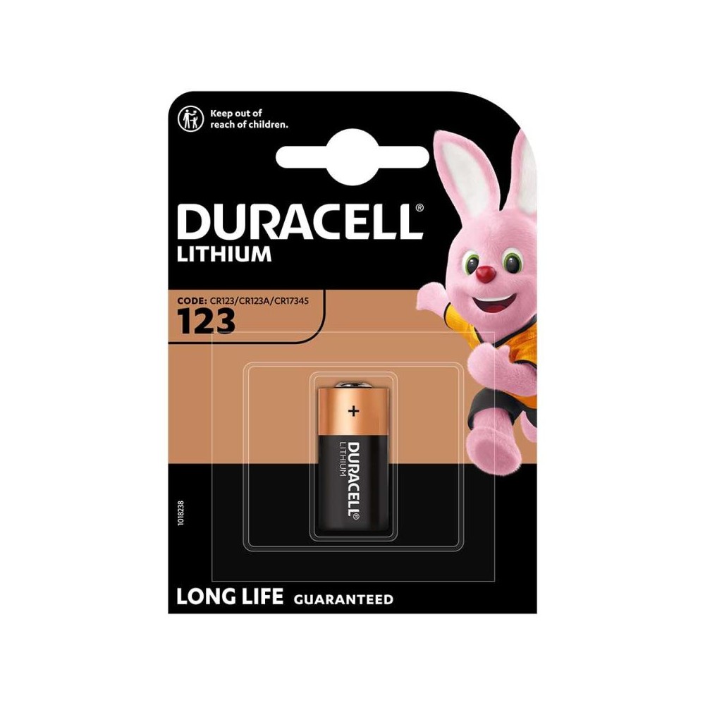 DURACELL LITHIUM CR 123A BL1