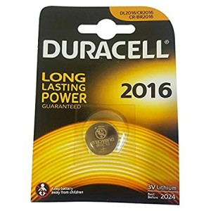 DURACELL LITHIUM CR 2016 BL2