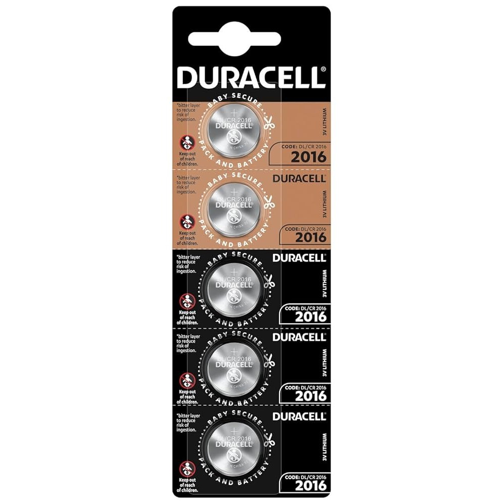 DURACELL Lithium CR 2016 BL5