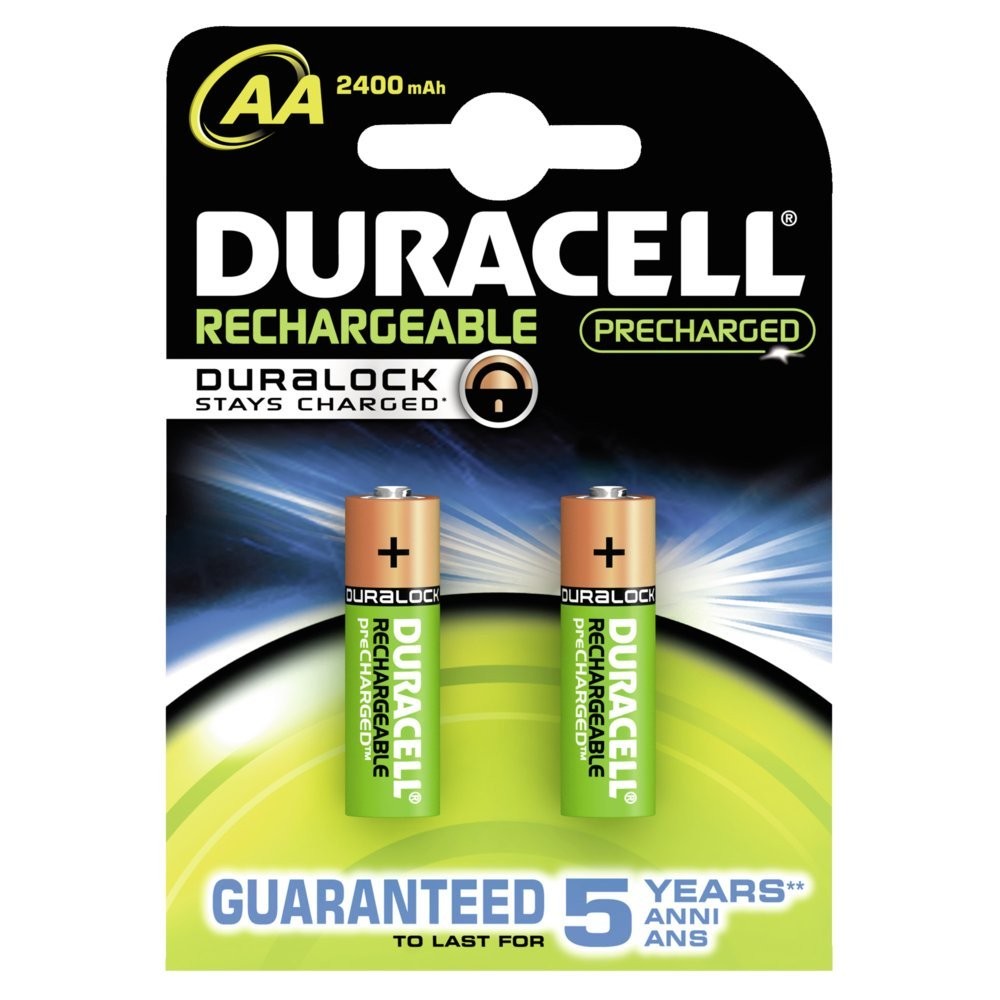 DURACELL Rechargeable HR6 AA 2500mAh BL 2