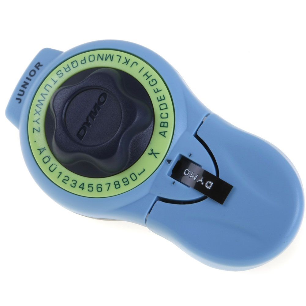 ETICHETTATRICE A RILIEVO DYMO JUNIOR 2174604 + 1 LABEL BLACK