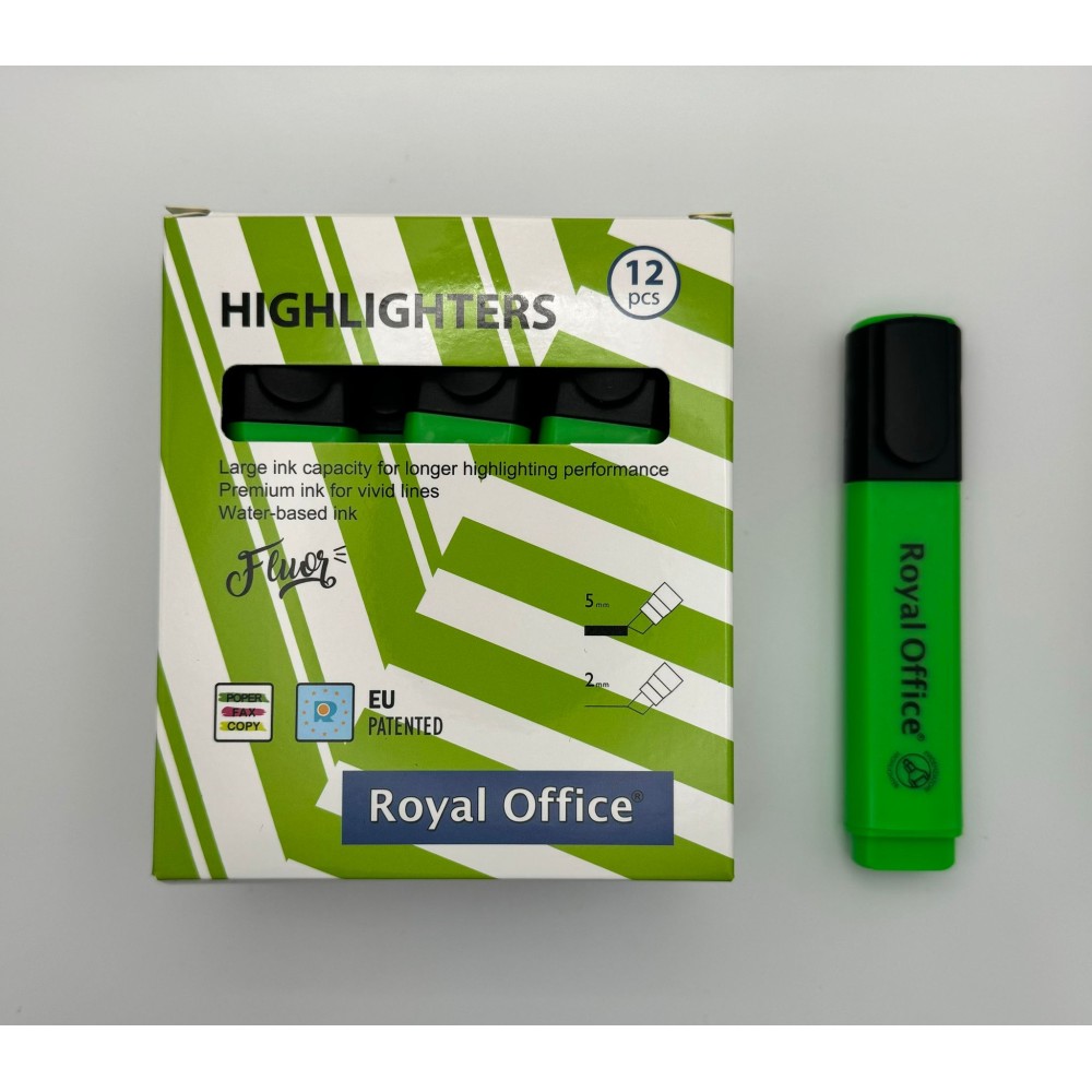 EVIDENZIATORI ROYAL OFFICE VERDE