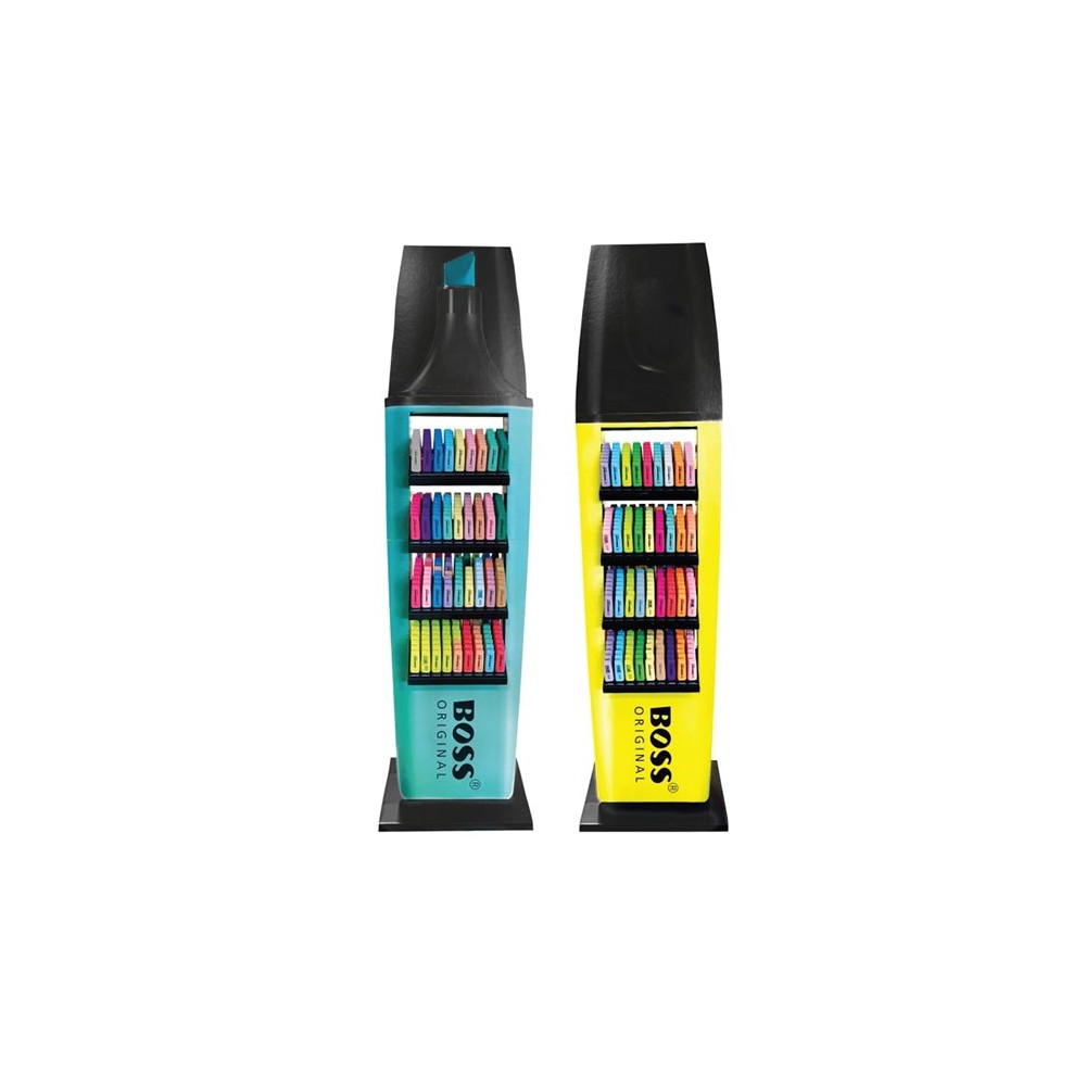 EVIDENZIATORI STABILO ESPOSITORE DA TERRA 550PZ COLORI ASSORTITI 70/550-6