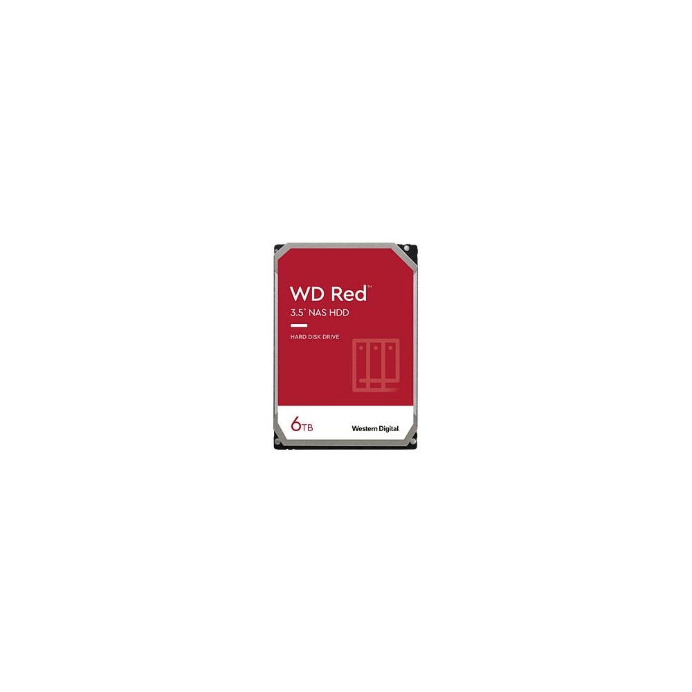 HDD WD 6TB 3,5 SATA 3 NAS RED