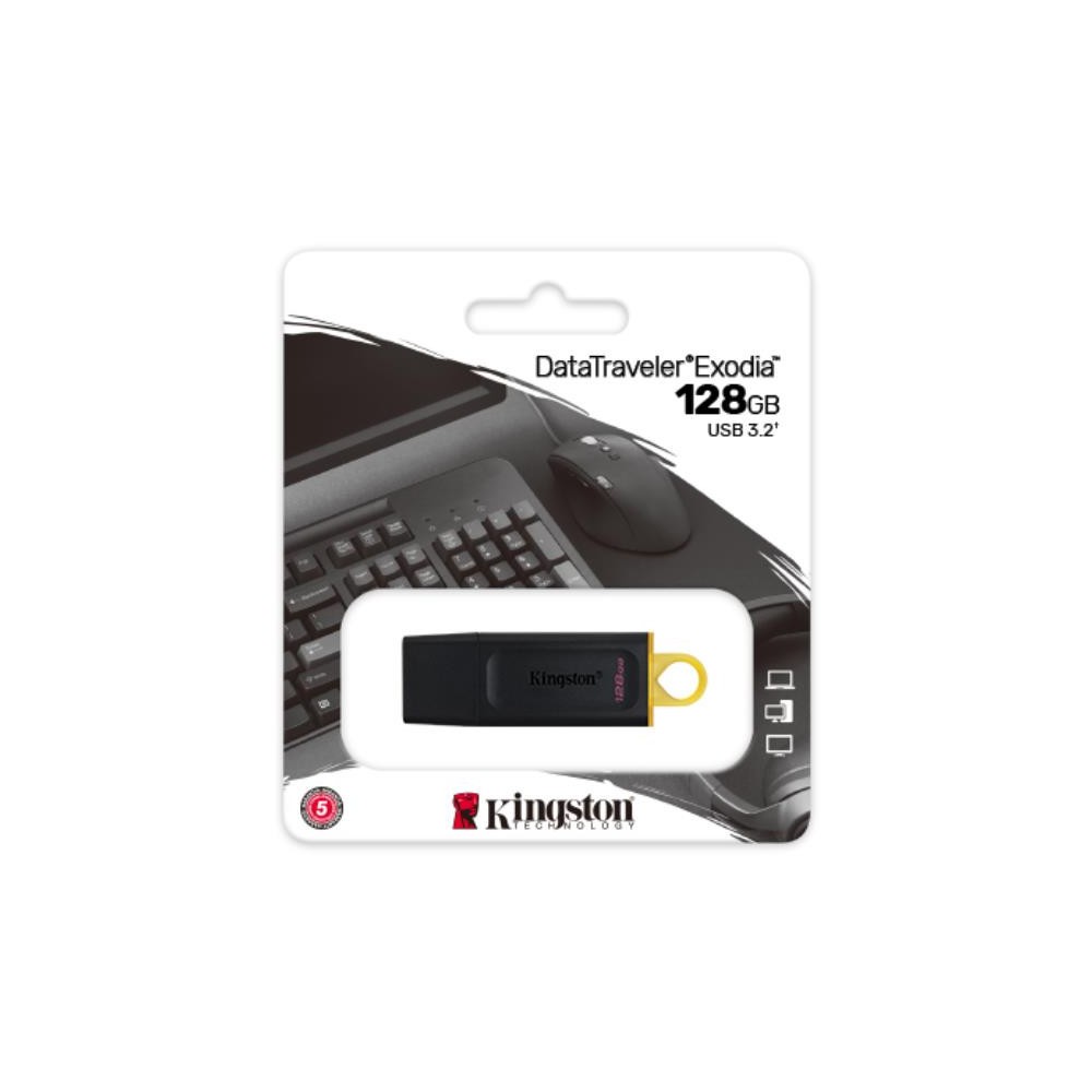 Kingston DataTraveler Exodia DTX/128GB Flash Drive USB 3.2 Gen 1 tassa siae inclusa