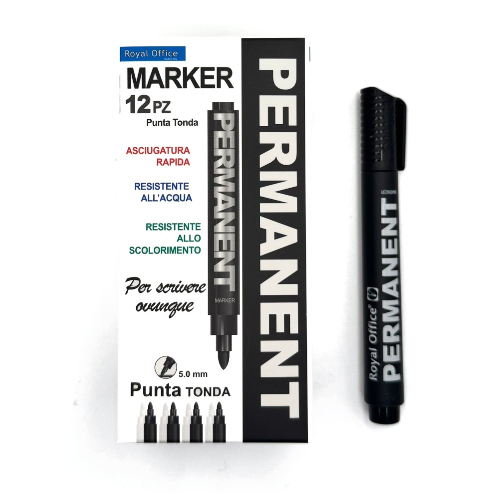 MARKER INDELEBILE ROYAL OFFICE P.T. NERO