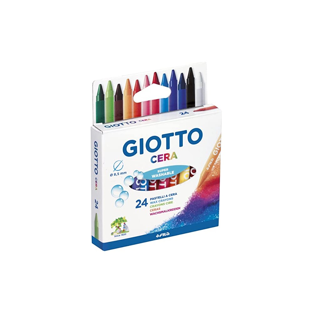 PASTELLI A CERA GIOTTO 24 F282200