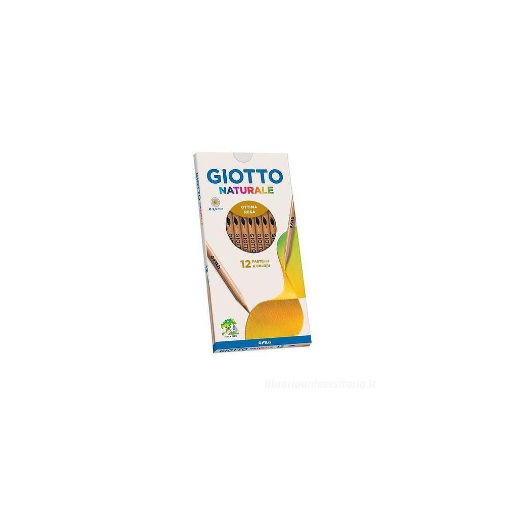 PASTELLI GIOTTO NATURALE A 12 FILA F221200