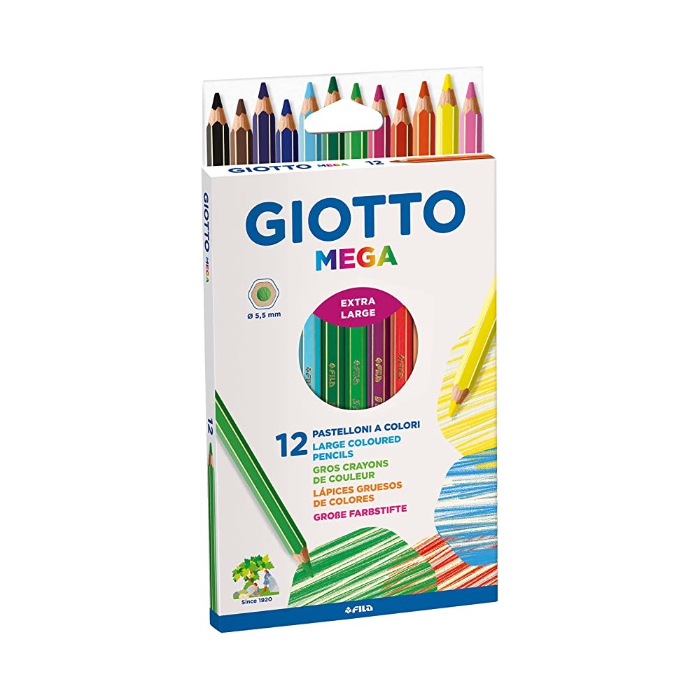 PASTELLI MEGA A 12 GIOTTO F225600