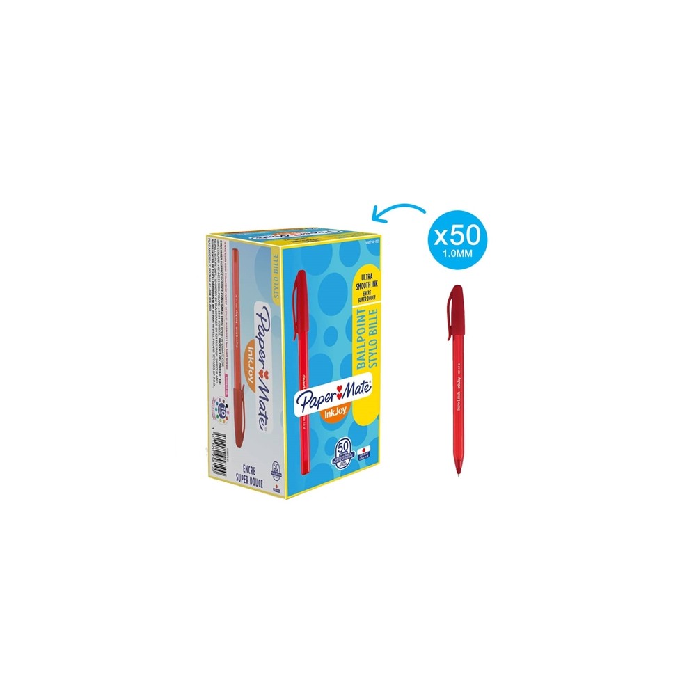 PENNA SFERA INKJOY 100 STICK 1,0 ROSSO PAPERMATE