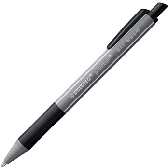 PENNE A SFERA POINTBALL STABILO FUSTO DARK GREY NERA 6033/2-46