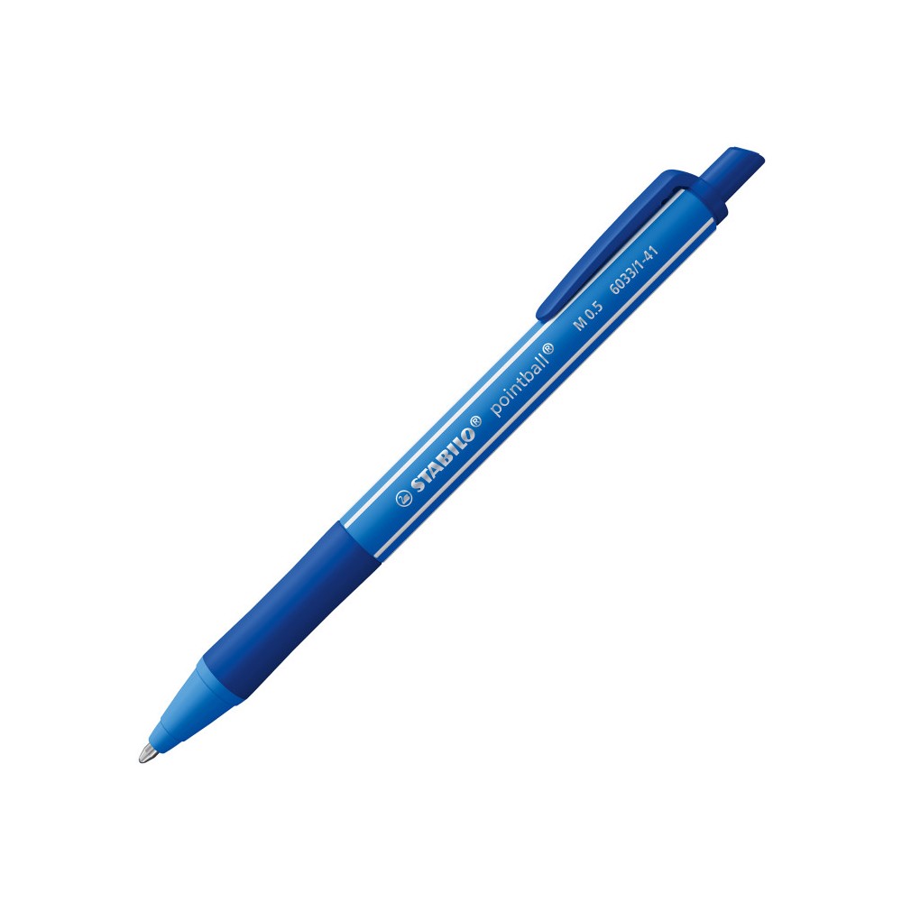 PENNE A SFERA POINTBALL STABILO FUSTO ULTRAMARINE BLU 6033/1-41