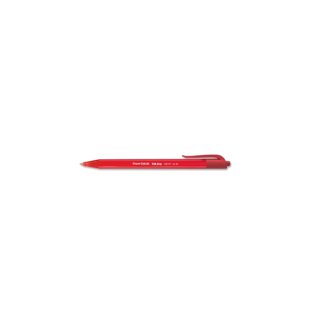 PENNE PAPER MATE INKJOY 100 RT A SCATTO ROSSO TK20