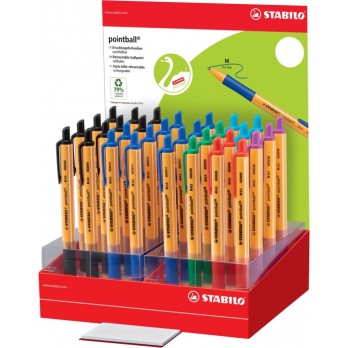 PENNE SFERA POINTBALL STABILO EXPO 32PZ COLORI ASSORTIRI 6030/32-1