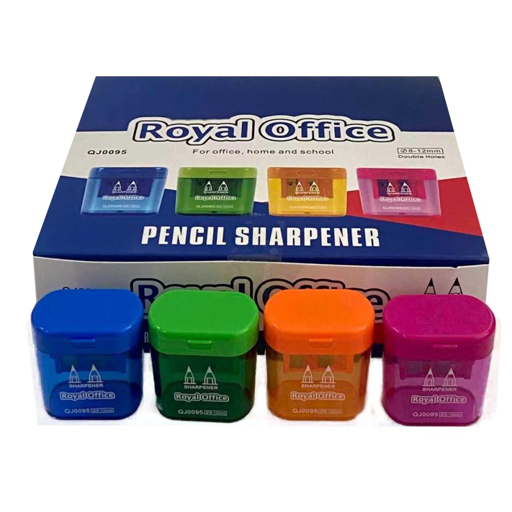 TEMPERAMATITE C SERBATOIO PLASTICA 2 FORI ROYAL OFFICE FLUO CONF. 12PZ