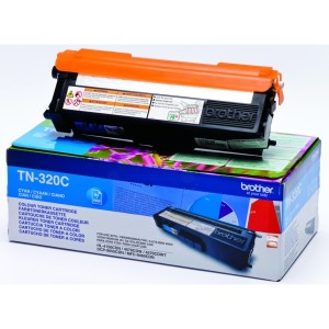 TONER BROTHER TN 320 CYANO ORIGINALE 1500COPIE
