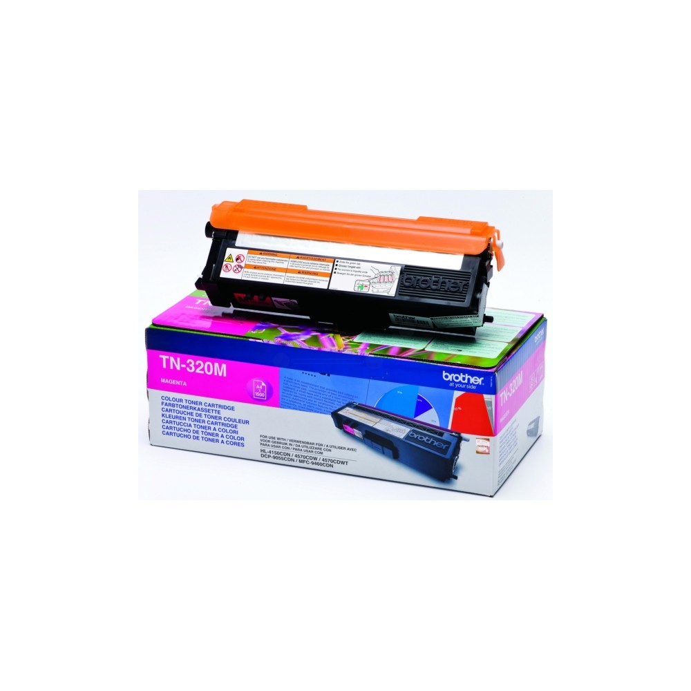 TONER BROTHER TN 320 MAGENTA ORIGINALE