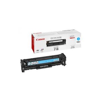 TONER CANON 718 CIANO 2661B002 ORIGINALE