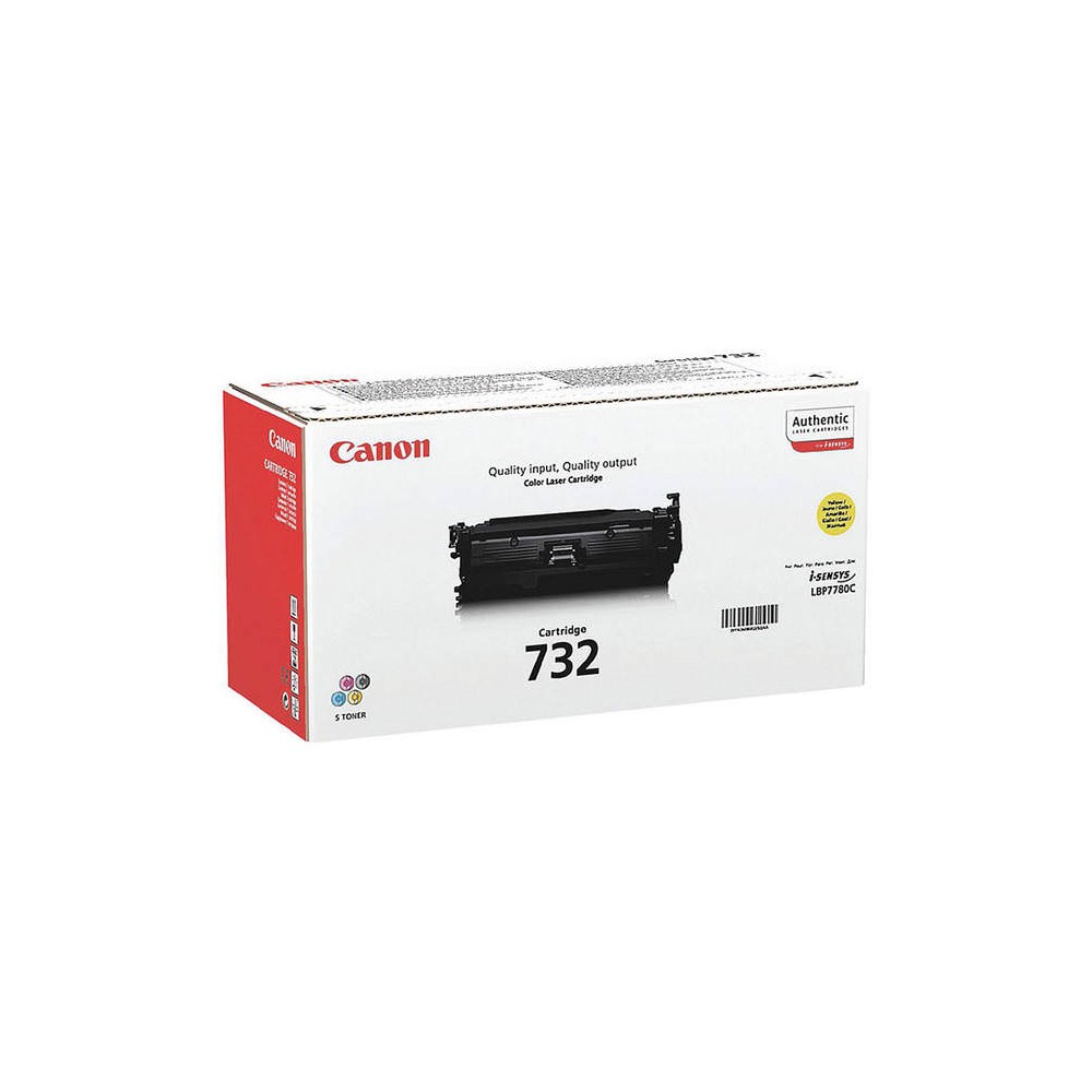 TONER CANON 732Y 6260B002 ORIGINALE 6400 PAGINE GIALLO