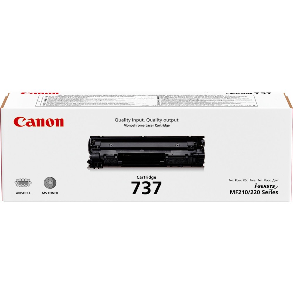 TONER CANON 737 BLACK 9435B002 ORIGINALE